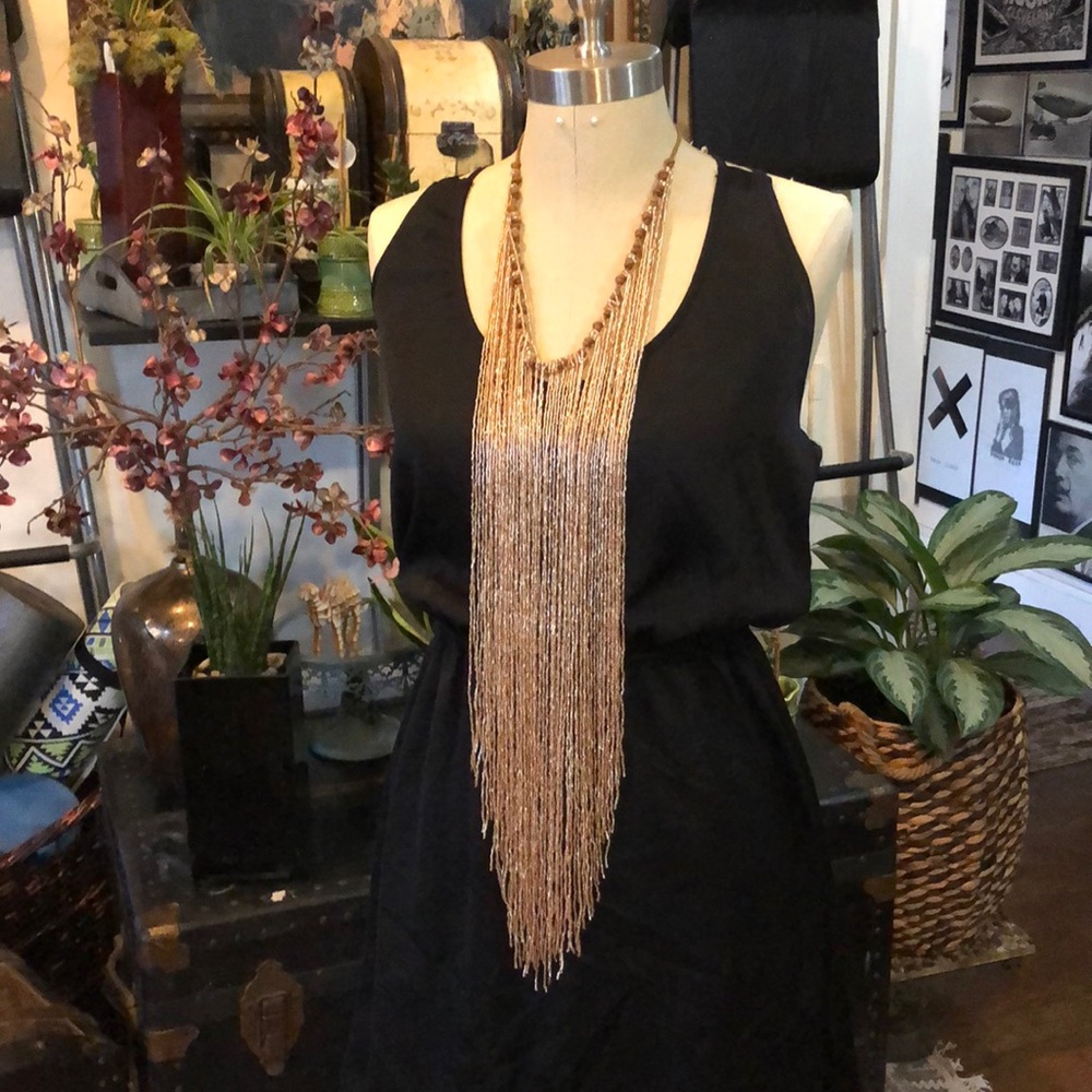 Altard State Fringe Beaded Necklace